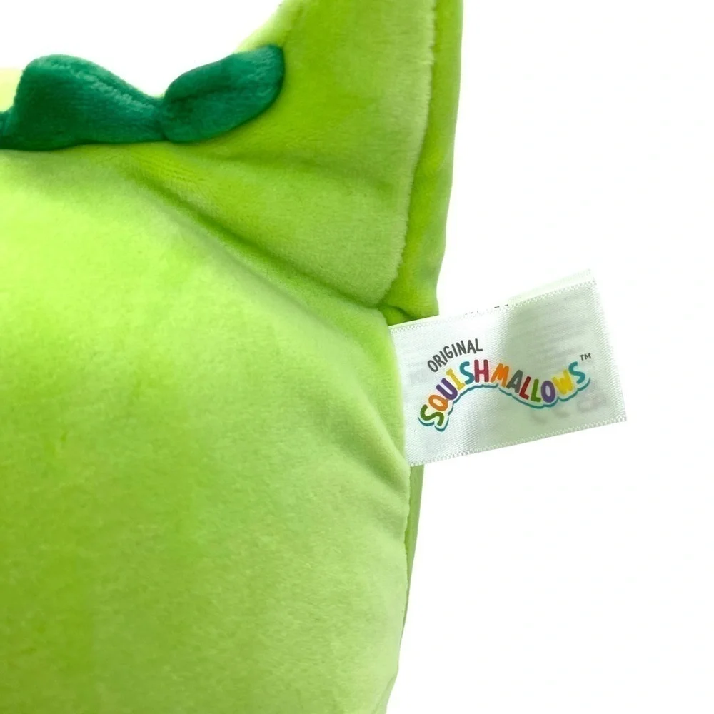 Squishmallow Danny the Dinosaur Plush With Bowtie